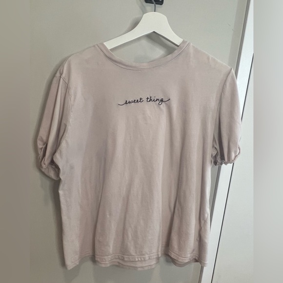 H&M, medium, pink tee - Picture 1 of 2